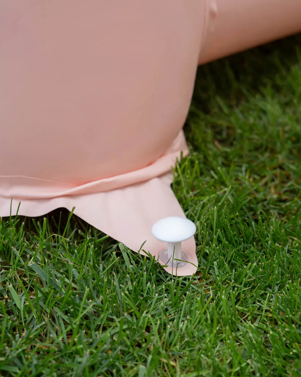 Canasta hinchable grande infantil - CREAM