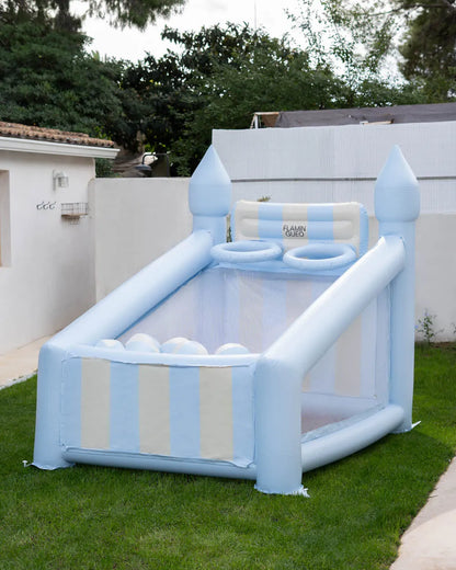 Canasta hinchable grande infantil - CREAM