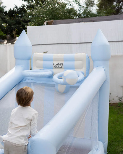 Canasta hinchable grande infantil - CREAM
