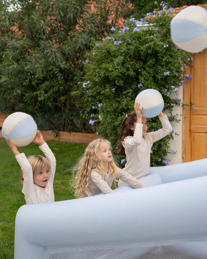 Canasta hinchable grande infantil - CREAM