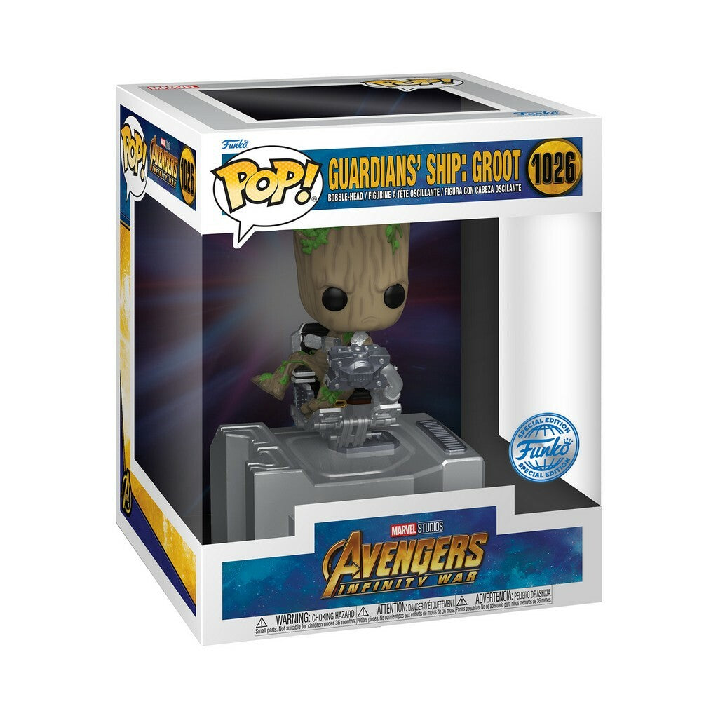 Pop! Deluxe Guardians' Ship Groot (SE)