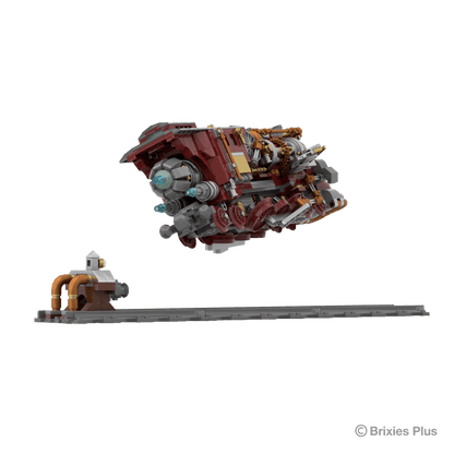 BRIXIES Plus  Steampunk Flying Train