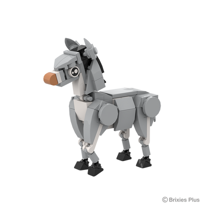 BRIXIES Plus Farmbuddies Esel / Donkey