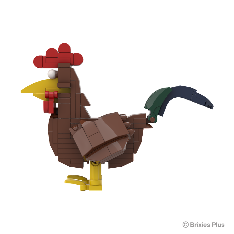 BRIXIES Plus Farmbuddies Hahn / Rooster