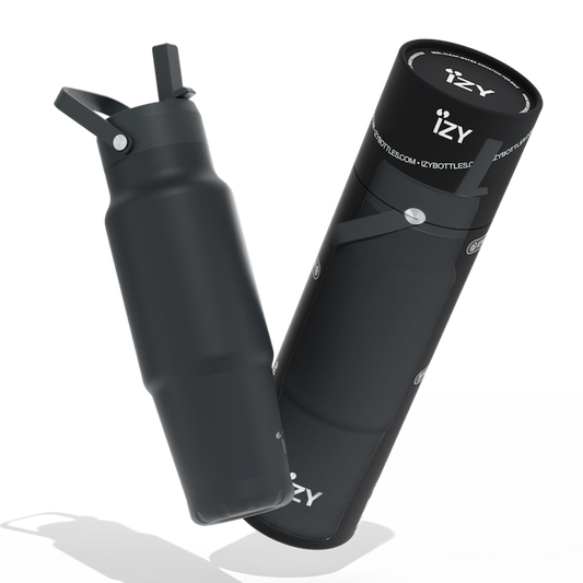 IZY Travel Bottle - Black - 900ml