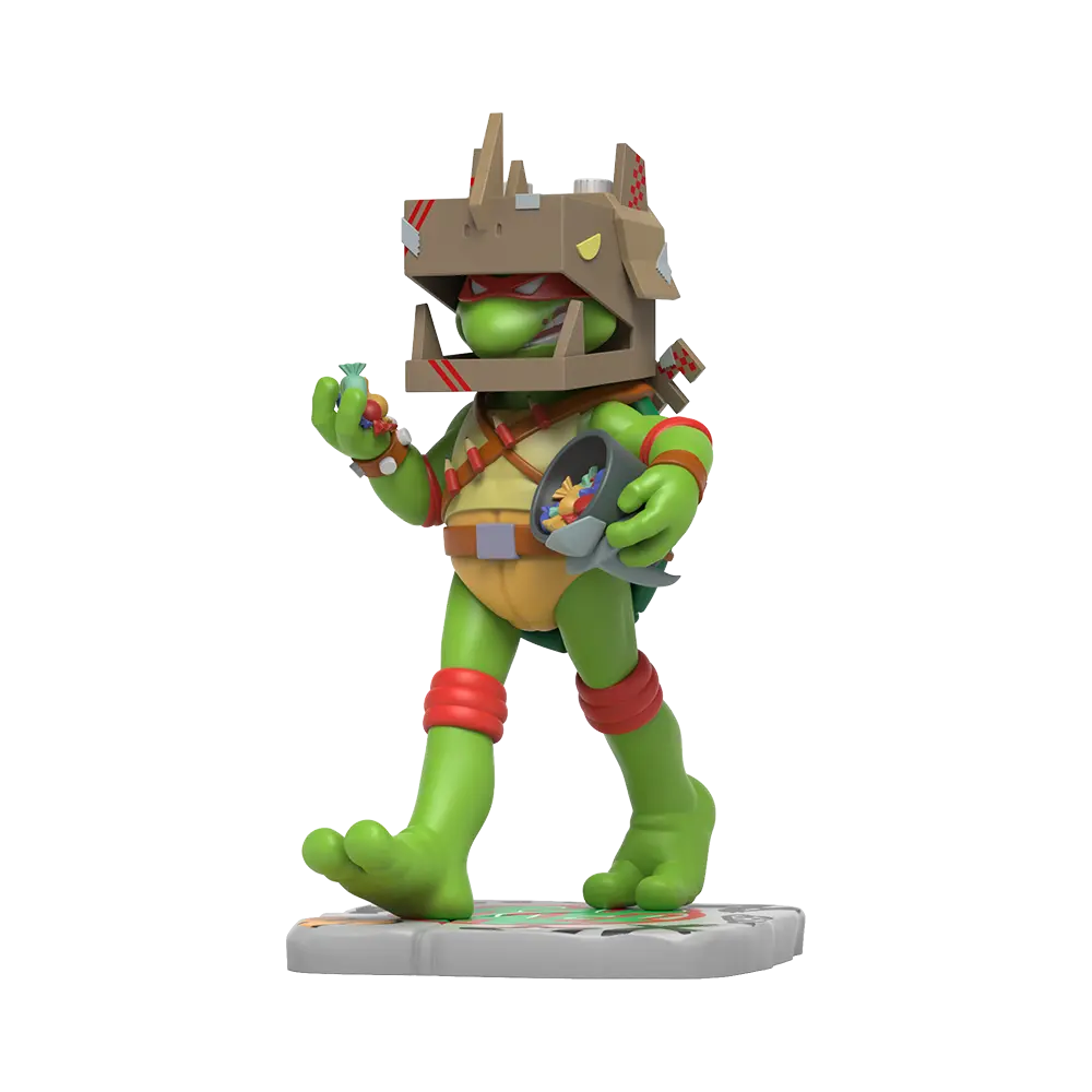 remixx teenage mutant ninja turtle raphael cowa boo nga mighty jaxx