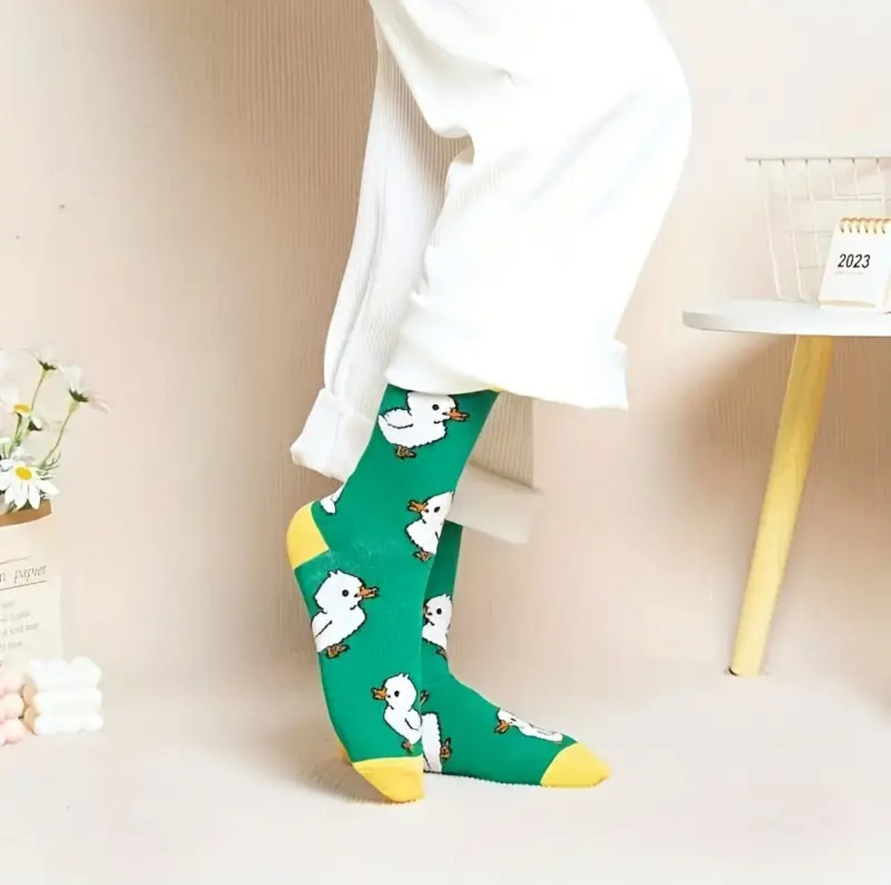 White Duck Socks