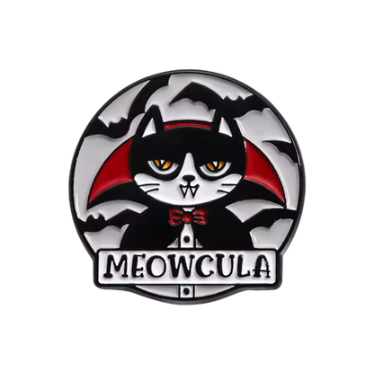 Pin's Chat "Meowcula"
