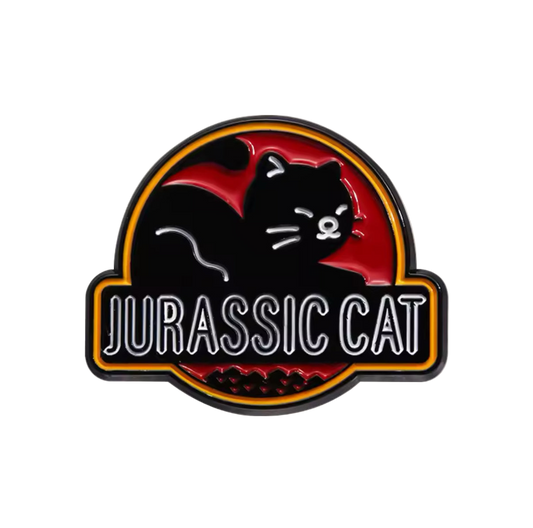 Pin's Chat "Jurassic Cat"