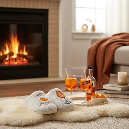 “Spritz O’Clock” slippers