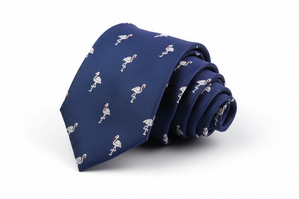 Cravate Flamants Roses