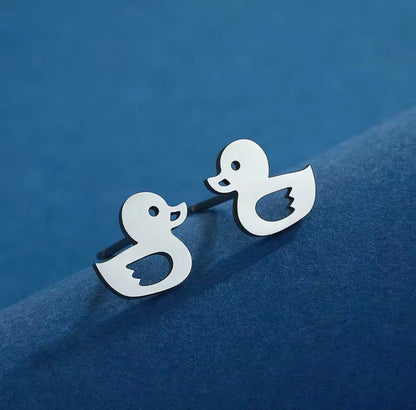 Duck Earrings