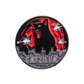 Catzilla Cat Pin