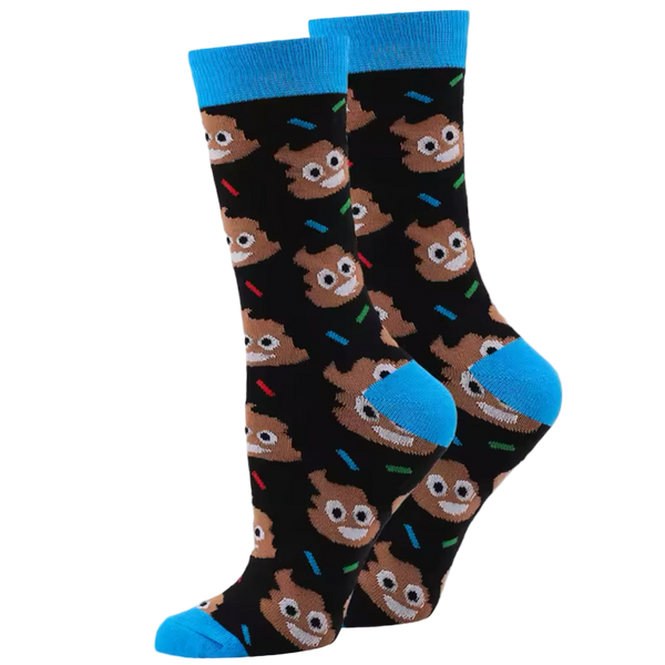 Poep-emoji sokken