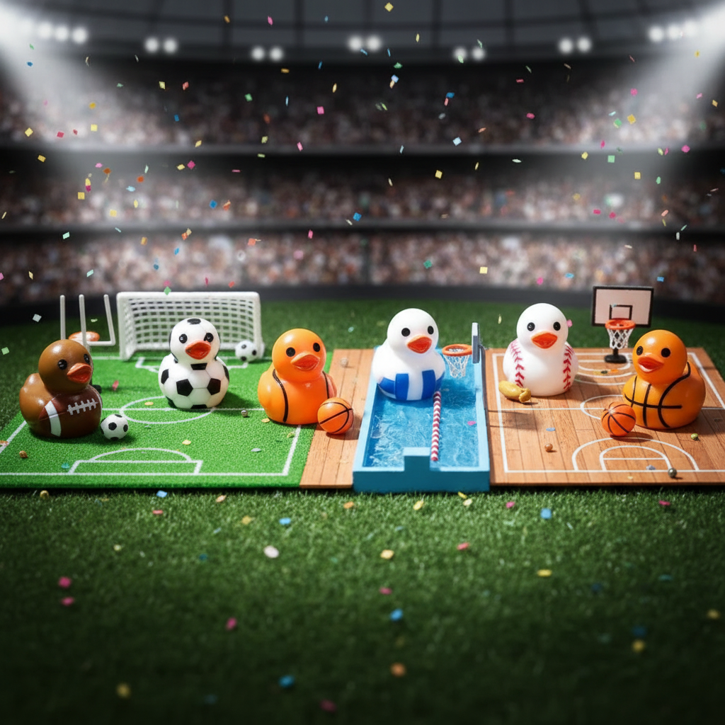 Mini Sportieve Eendjes