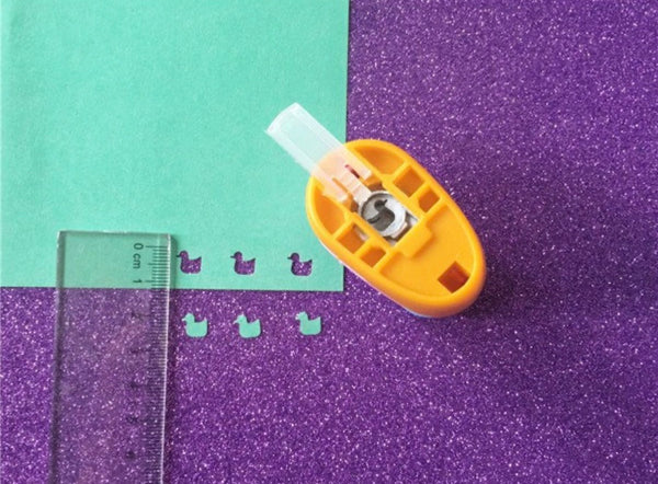 Kleine perforator voor eendengaten