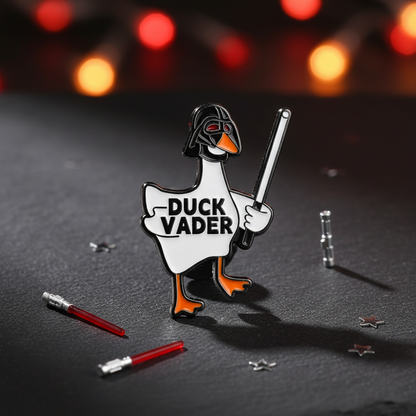 Pin's Canard Blanc Duck Vador