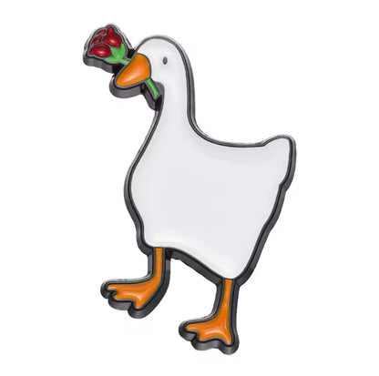 pins canard blanc avec rose cdb