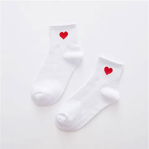 Chaussettes Courtes Cœur ❤️