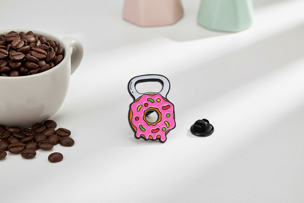 Donut flesopener speld