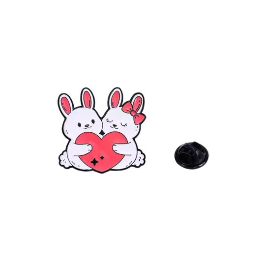 Rabbit Lovers Pins