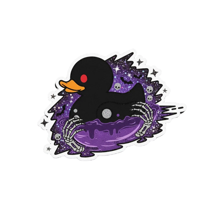 Gothic Duck Sticker – Dark Duck