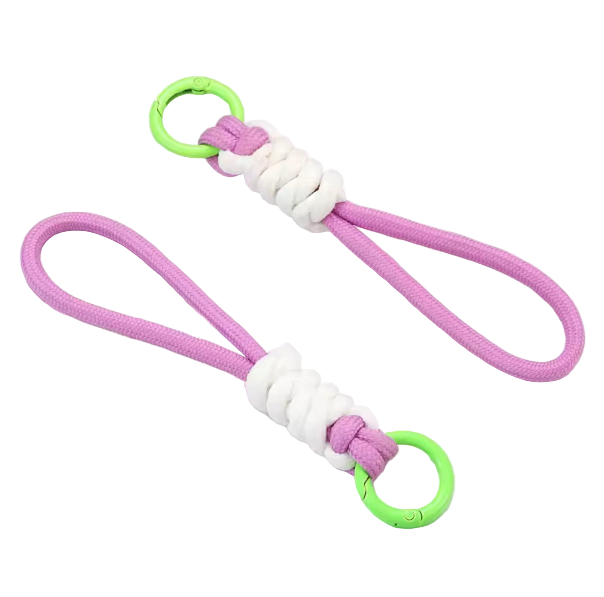 Porte-Clés en Corde Tressée