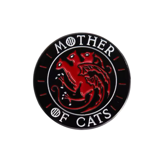 Pin's Chat "Mother of Cats"