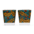 Lot de 2 verres William Morris - Larkspur