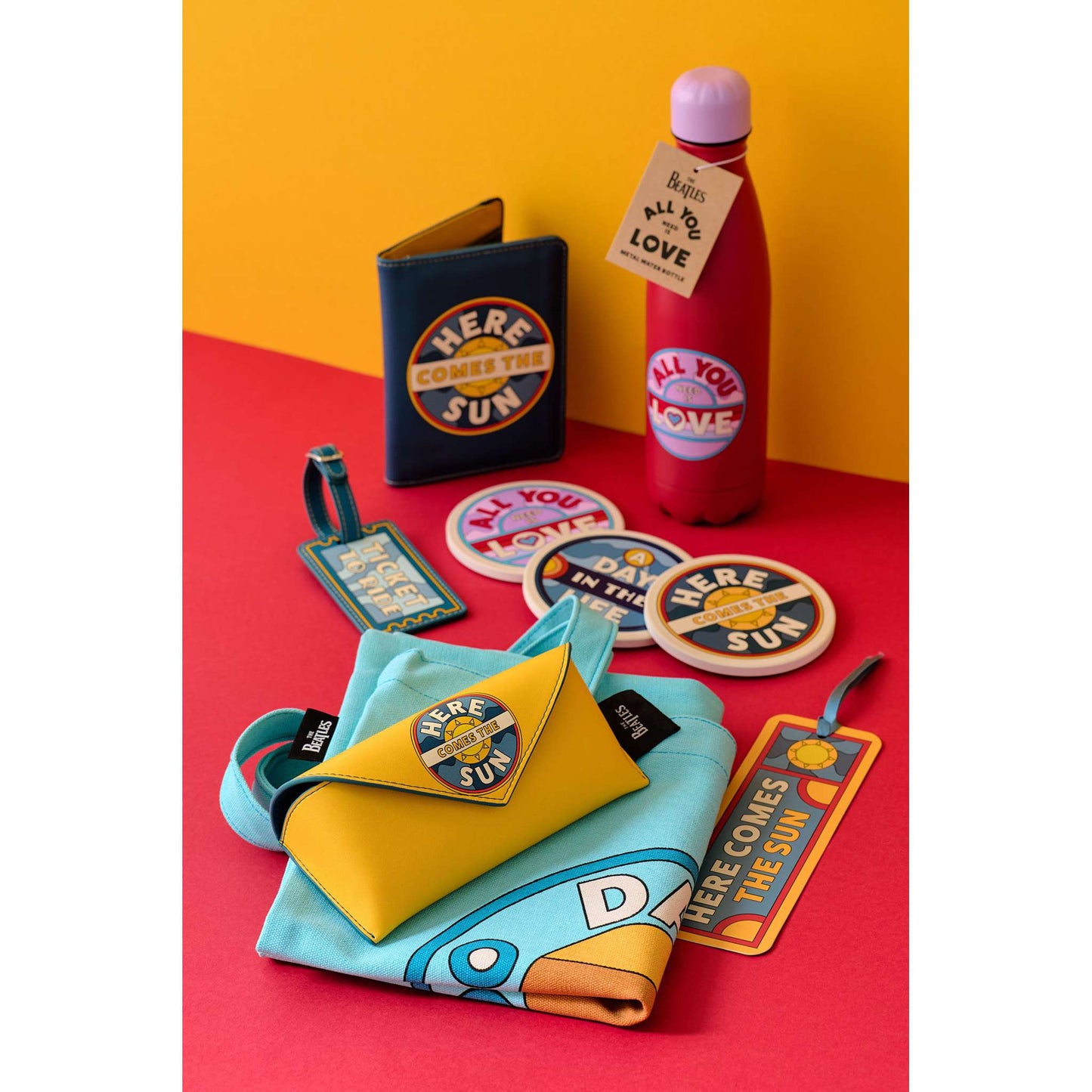 The Beatles Here Comes the Sun Glasses Case