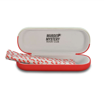 Murder Mystery Club Glasses Case