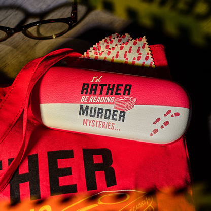 Murder Mystery Club Glasses Case