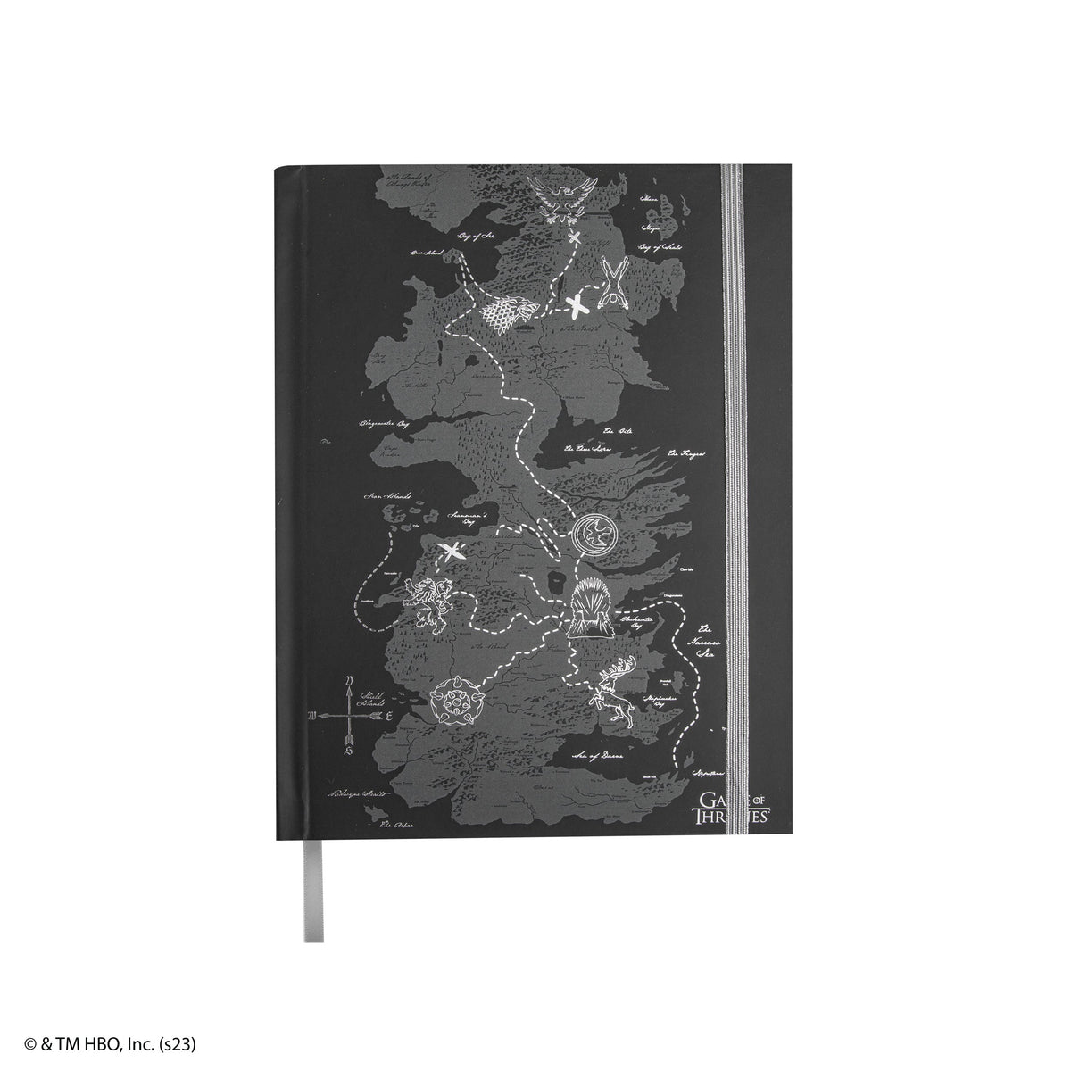 Carnet Westeros avec Carte incluse