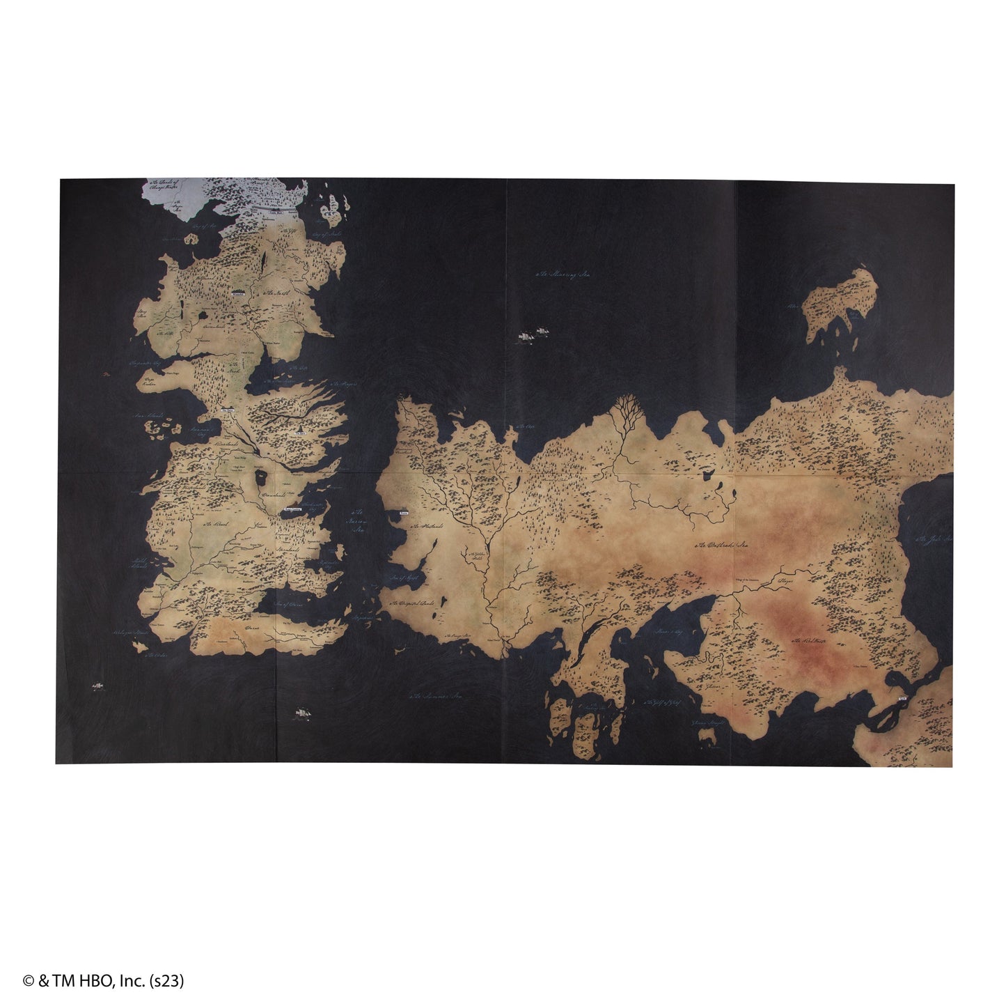 Carnet Westeros avec Carte incluse