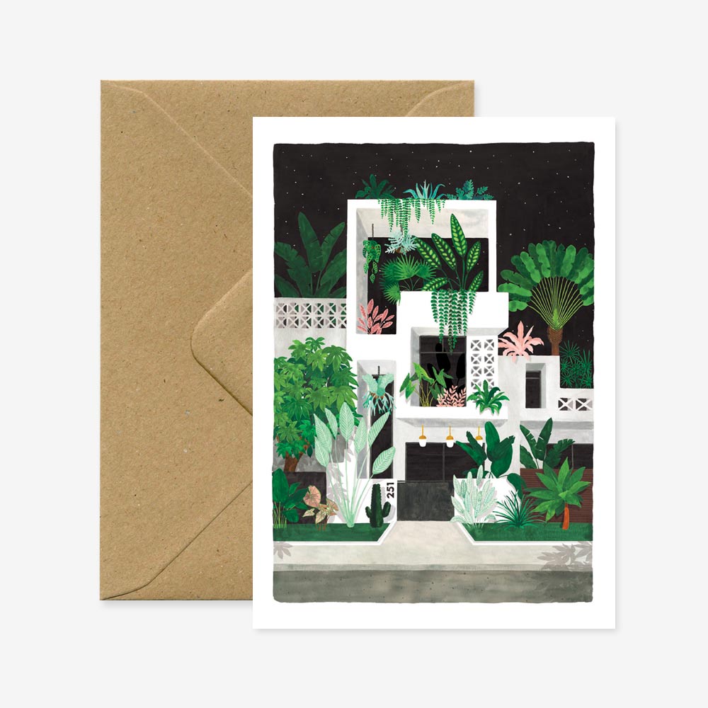 Miami by night - Carte de voeux