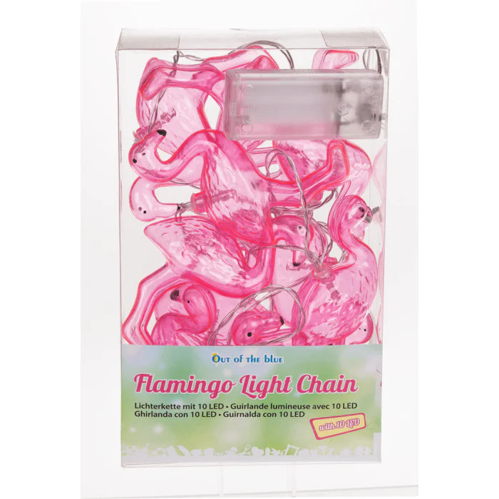Lichterkette Flamant Rose