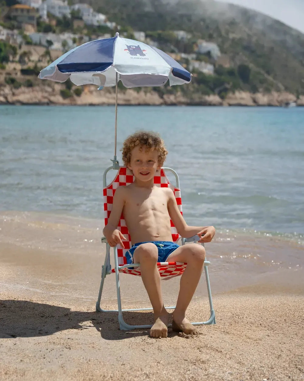 Silla de playa infantil con sombrilla – HUSTON