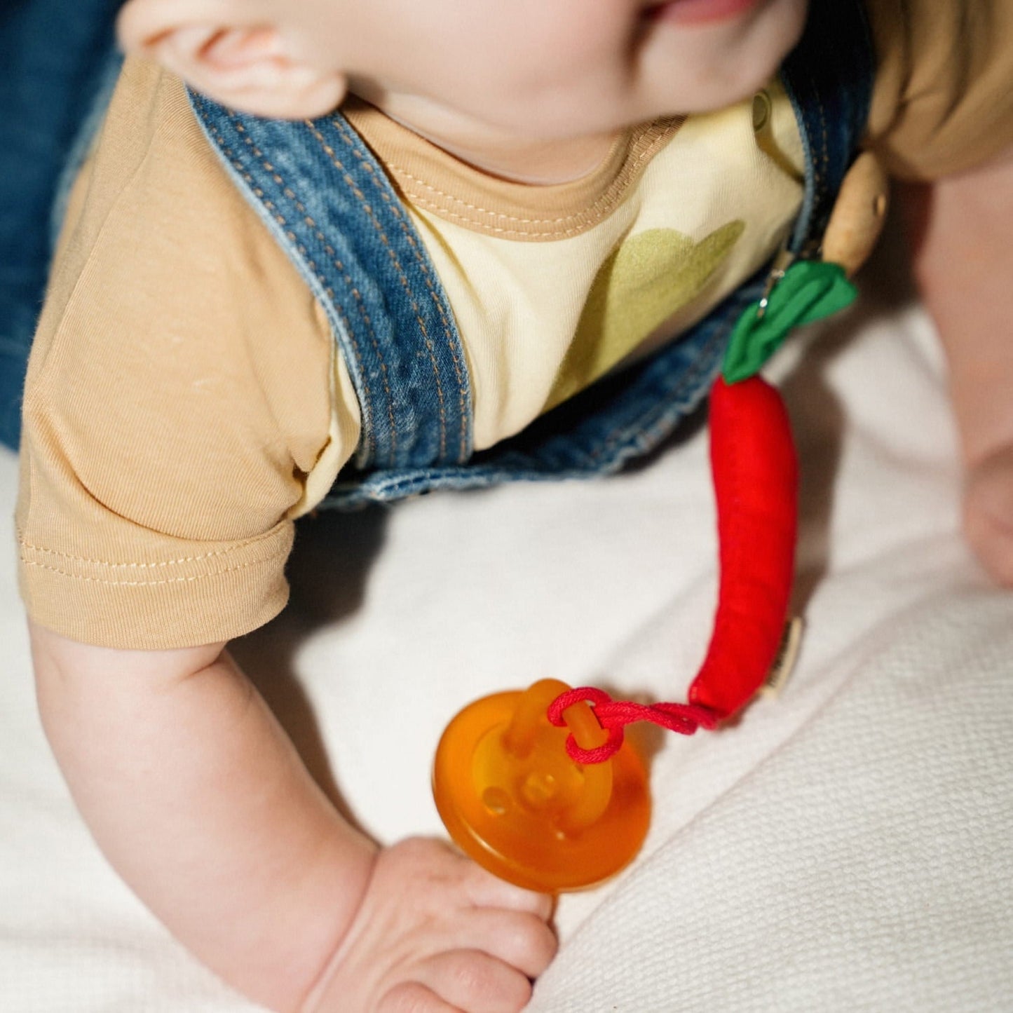 Hot & Crunchy Pacifier Clips Set