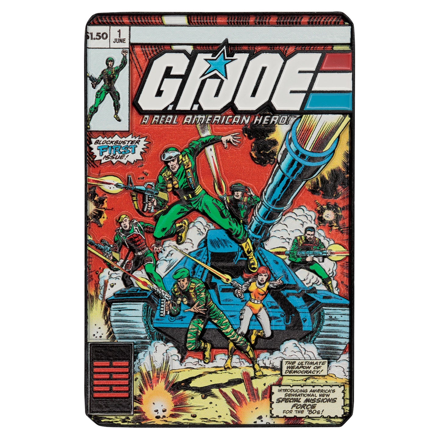 Lingot collector G.I. - Joe: A Real American Hero #1