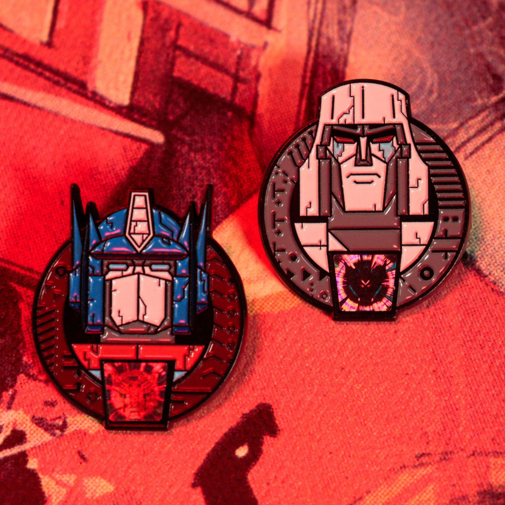 Transformers Pins - 40th Anniversary Twin Set