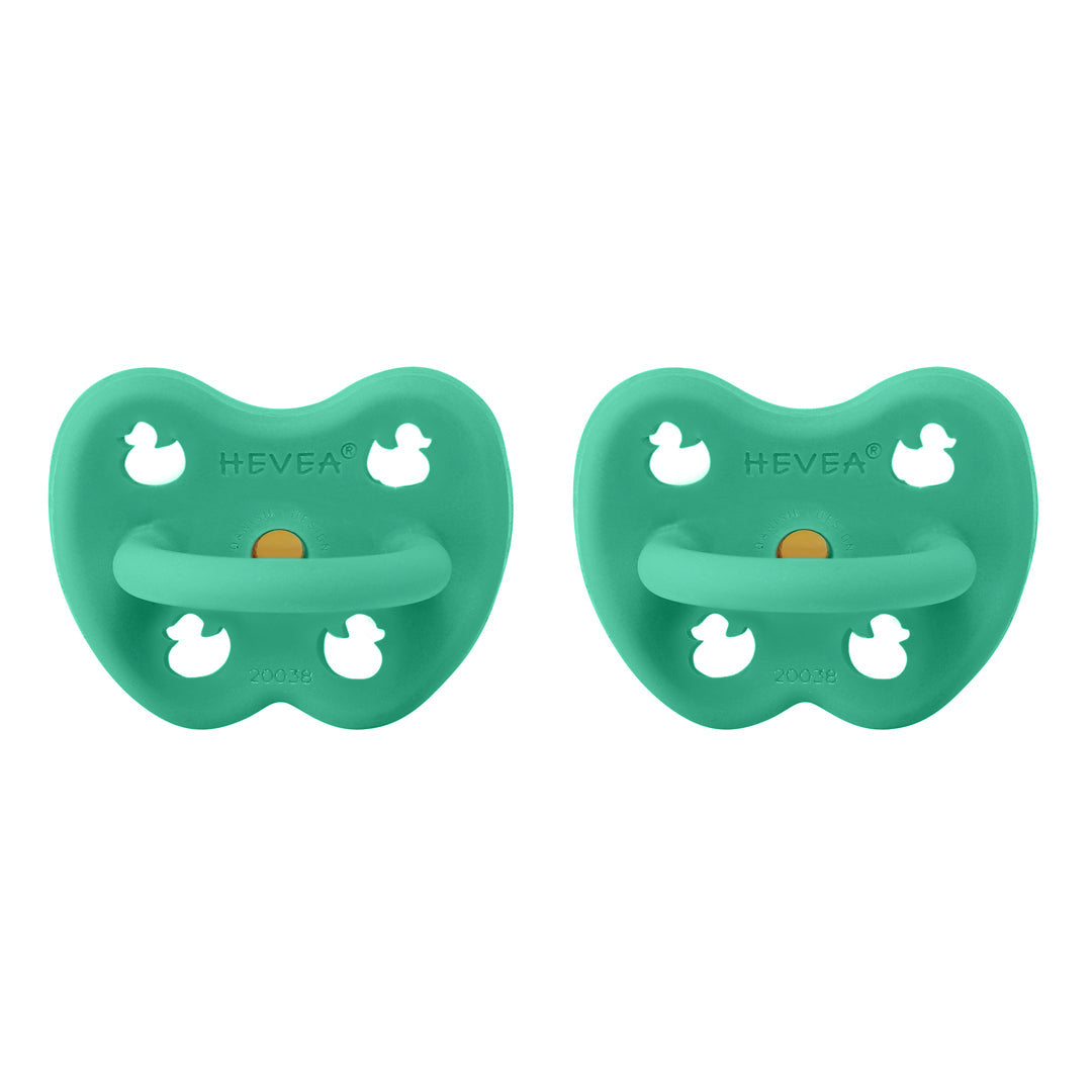 Pack de 2 Sucettes Canard Pop of Green