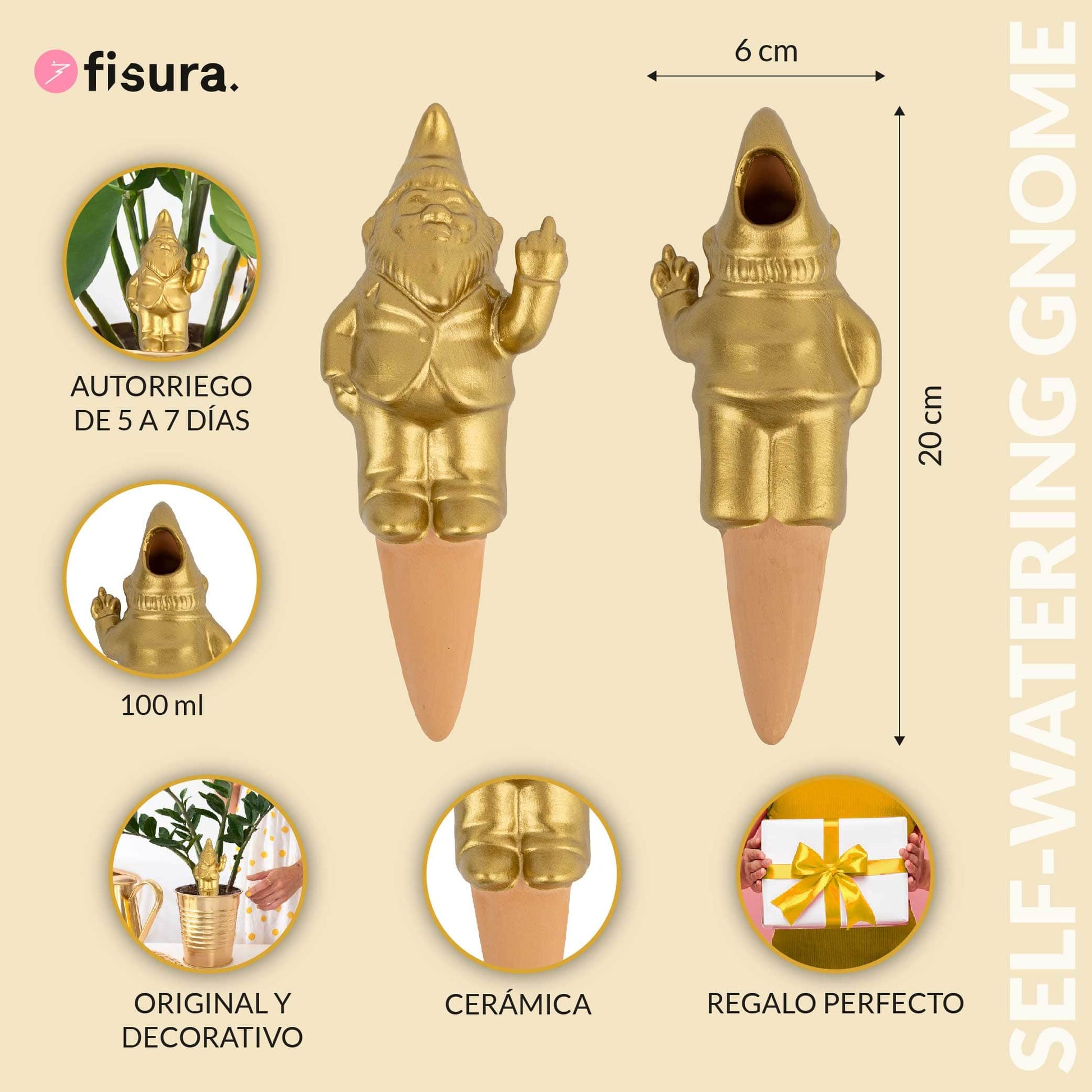 Autarrosage Nain Doré – Fisura – vue 2