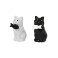 Salière et poivrière Chats – 9 cm