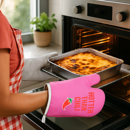 Maniques de cuisine “Hotter than chili”