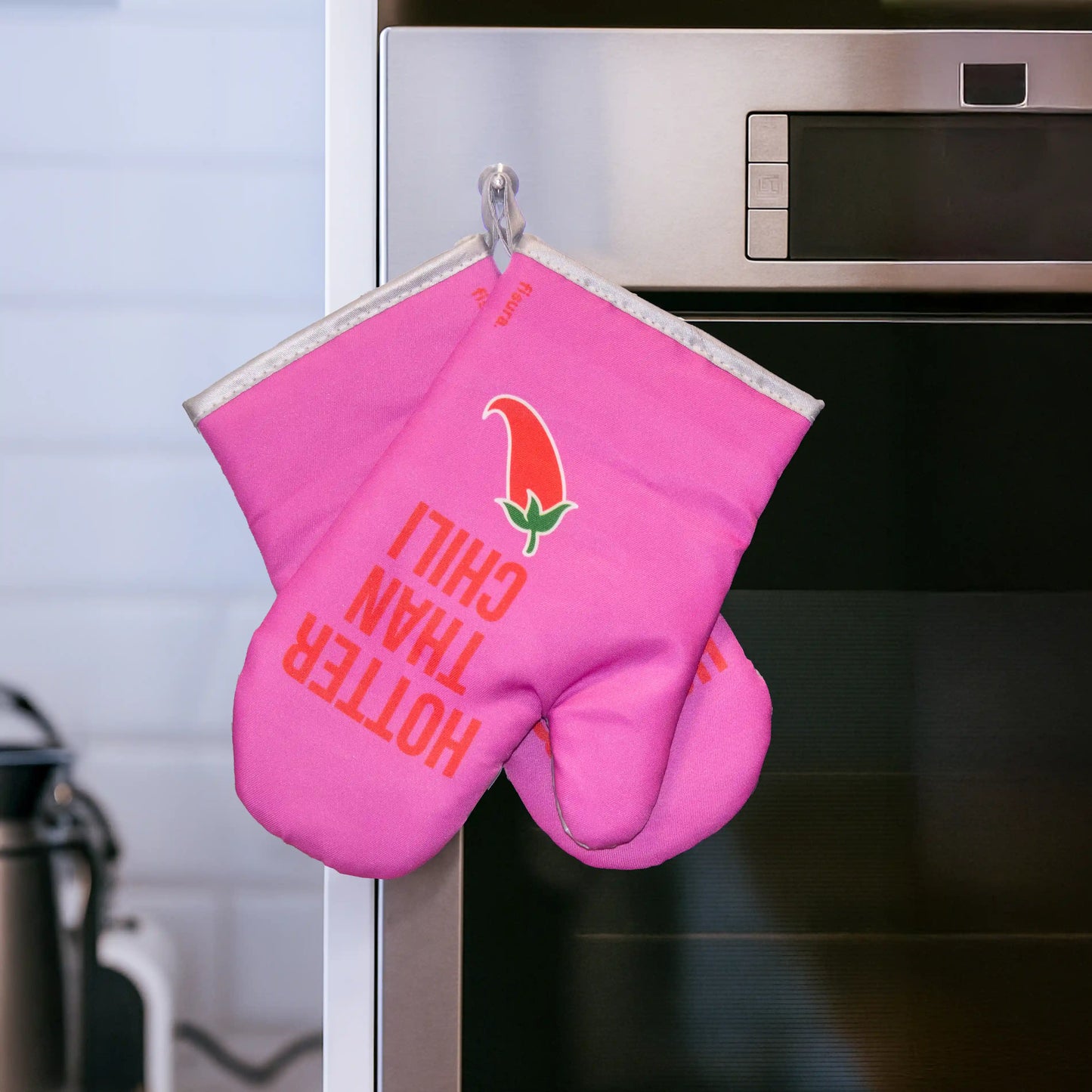 Maniques de cuisine “Hotter than chili”