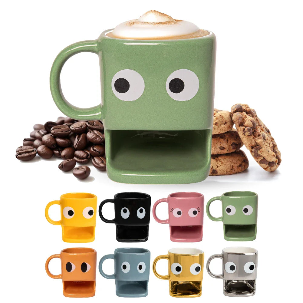 Mug à biscuits vert – 240 ml