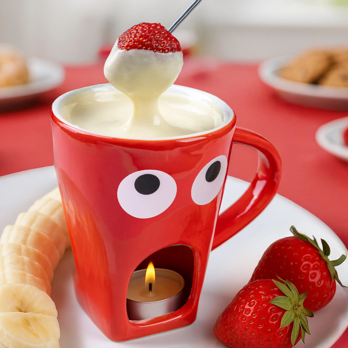 Fondue individuelle motif yeux – 140 ml