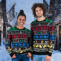 Harry Potter Christmas sweater - Hogwarts houses