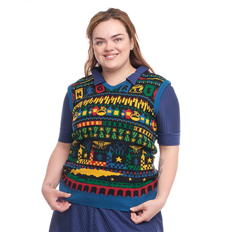 Débardeur de Noël Tricoté Harry Potter