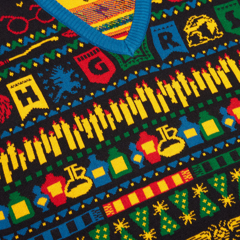 Débardeur de Noël tricoté Harry Potter